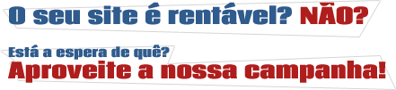 O seu site � rent�vel?